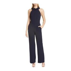 Harper Rose Ruffle Halter Neck Jumpsuit NWOT